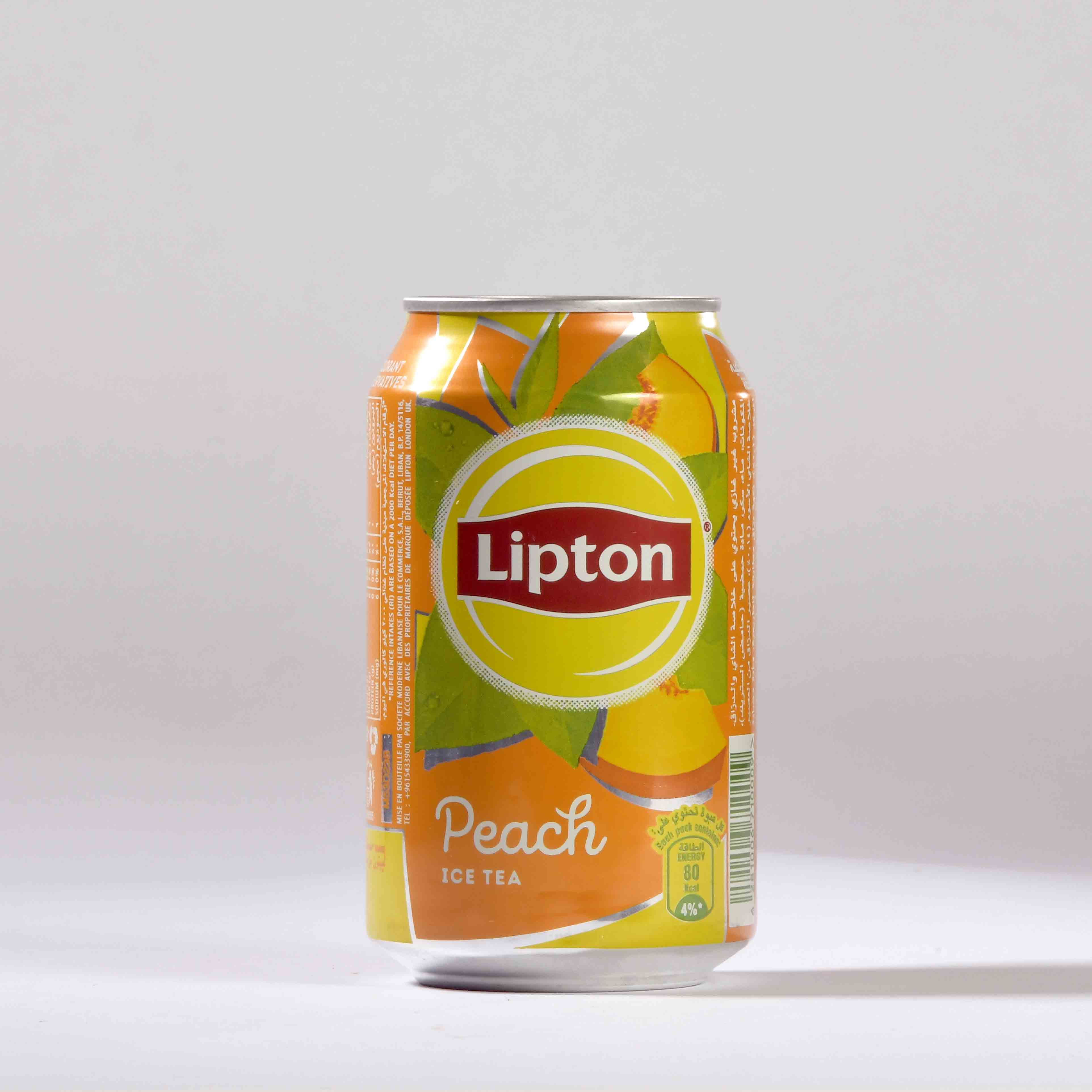 شاي مثلج بالدراق أو الليمون