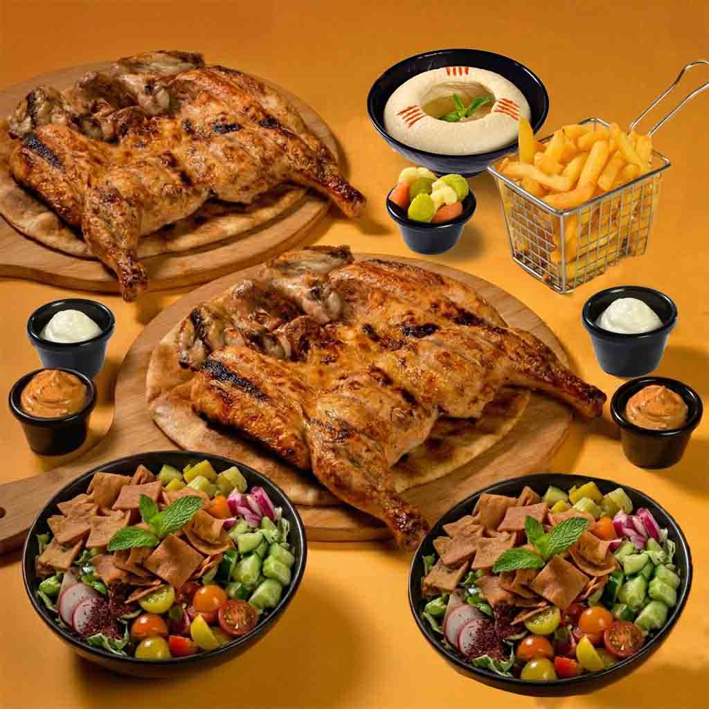 وجبة عائلية كبيرة