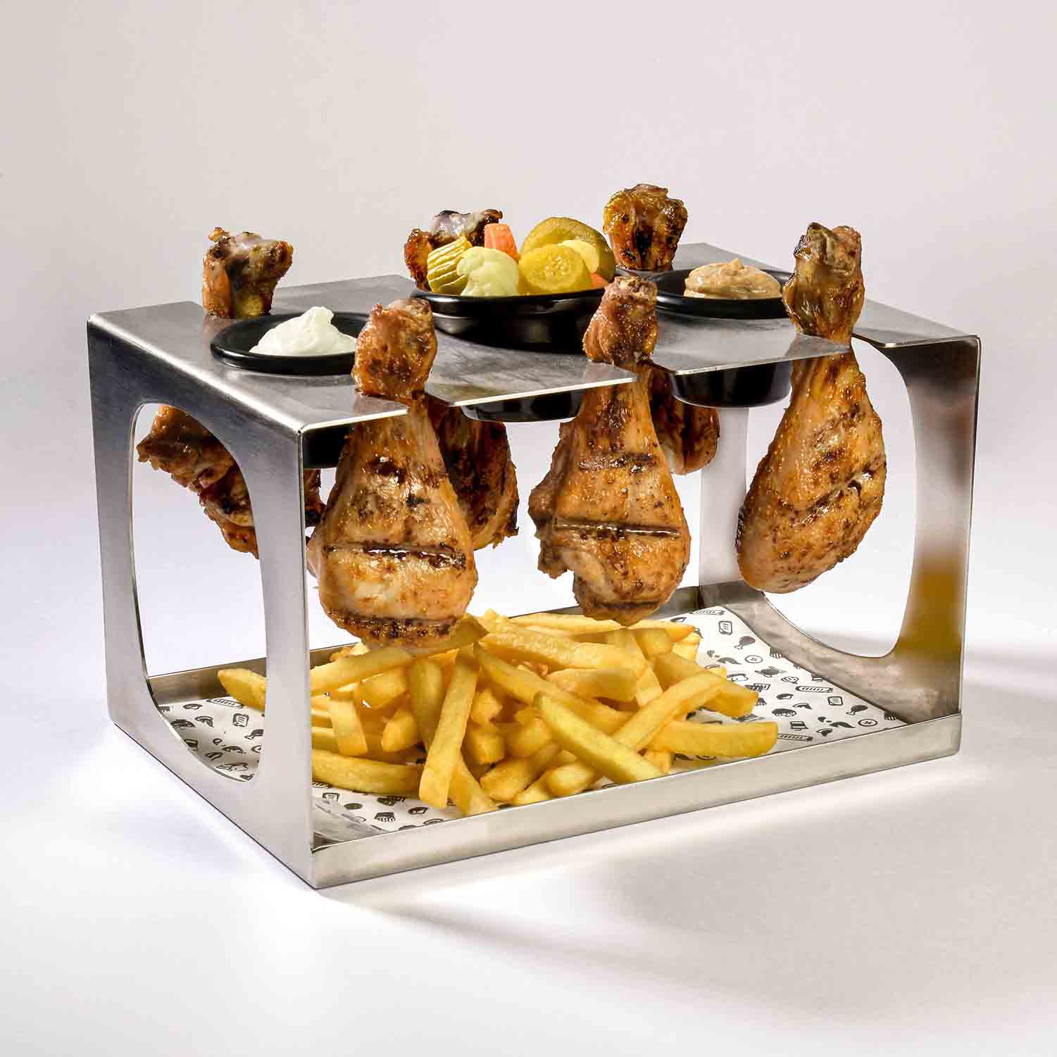 وجبة أفخاذ دجاج