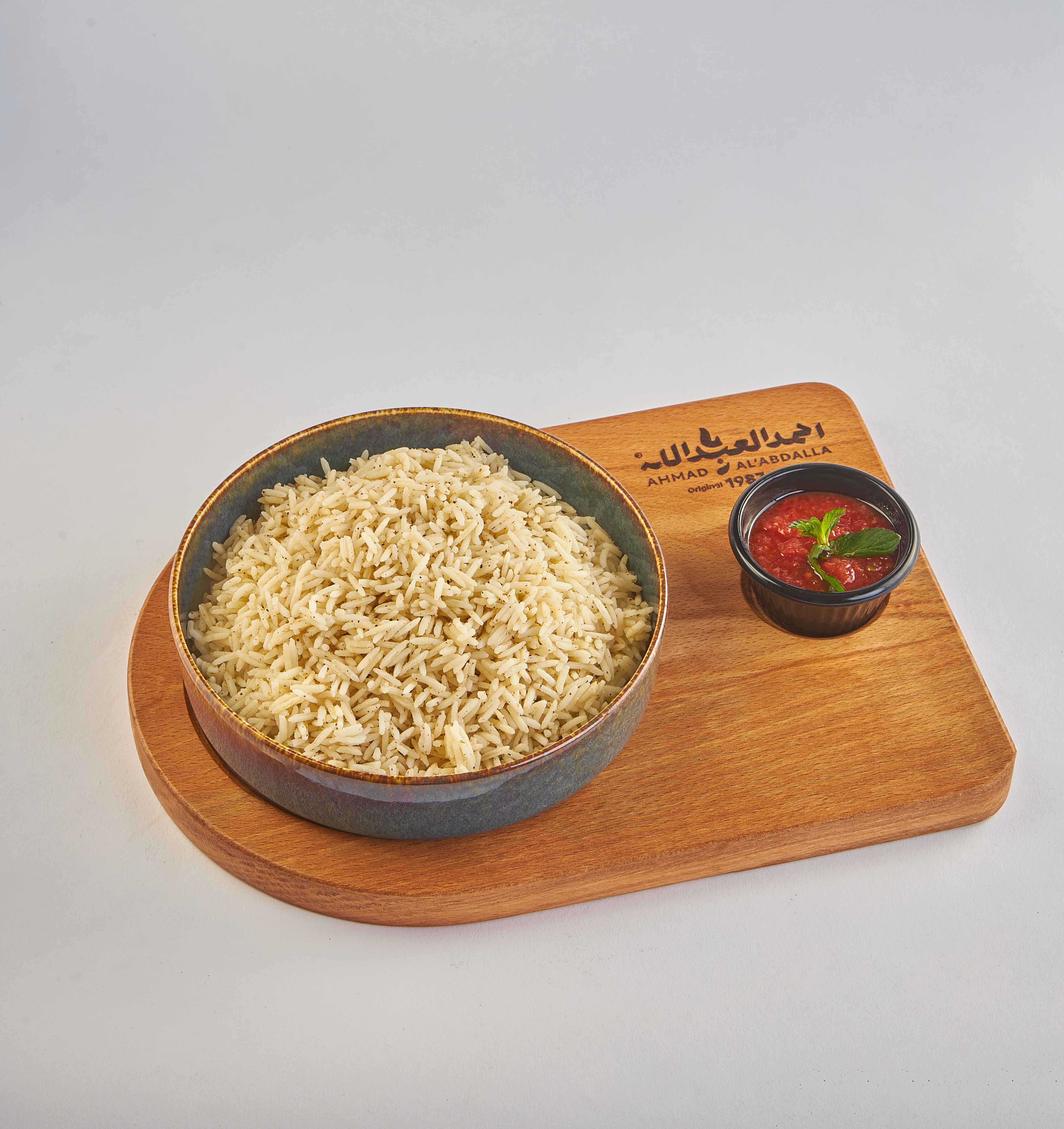 أرز بسمتي مع صوص الدقوس